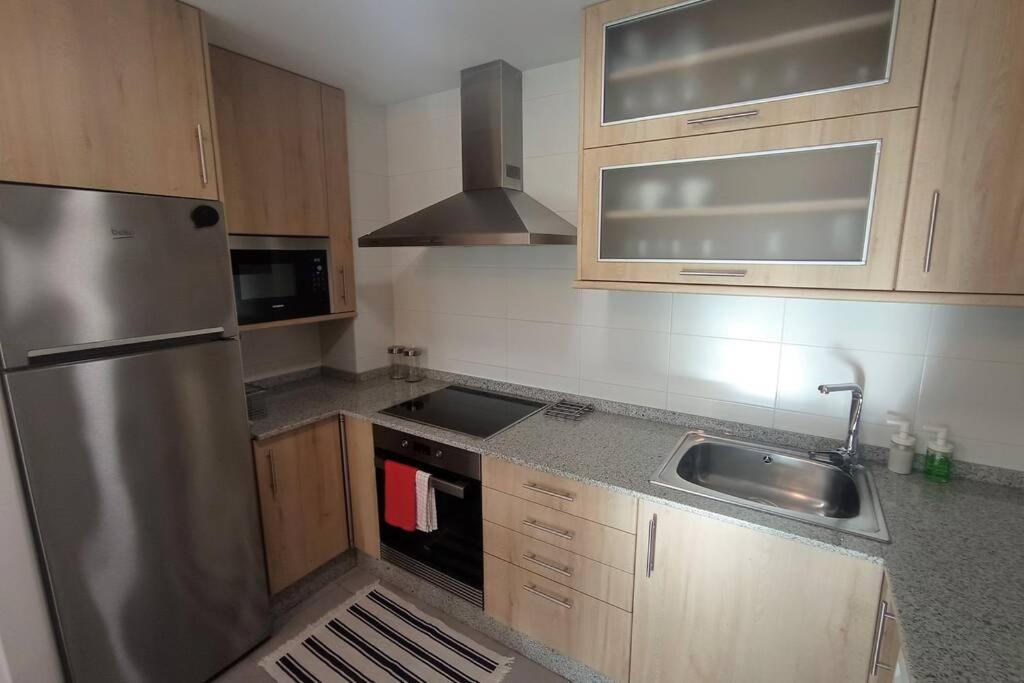 Apartamento Playa Catedrales Con Terraza Barreiros Municipality Kültér fotó